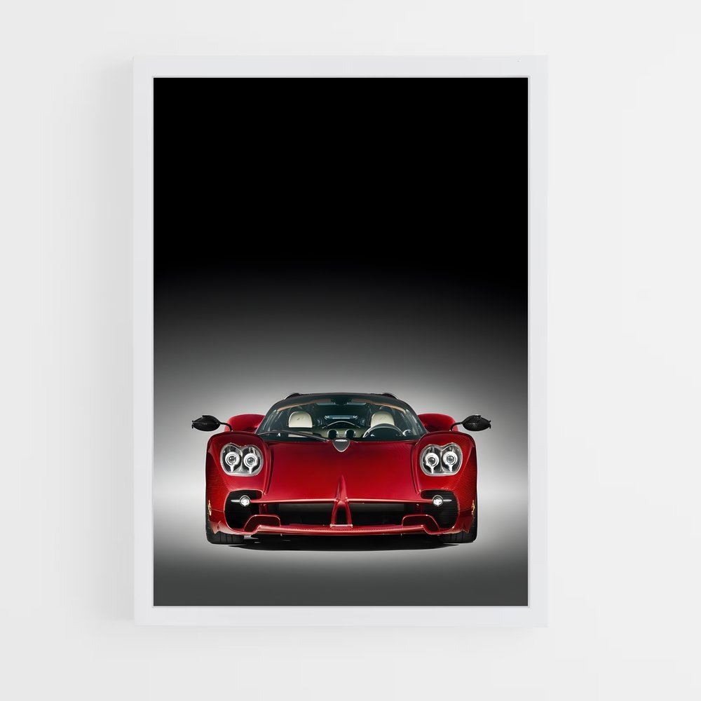 Poster Ferrari Utopia – affiche Pagani (vue 3)